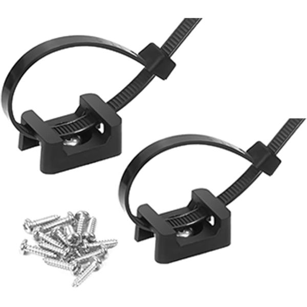 Magnetic Nylon Cable Tie Mounting Base Secure Adhesive Zip Tie Mounts