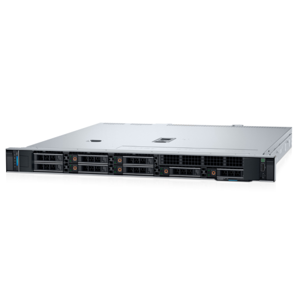 Dell PowerEdge R360 8SFF 1U Rack Server with Intel Xeon E-2400 DDR5 Memory and 1.92TB SAS SSD for Small Business