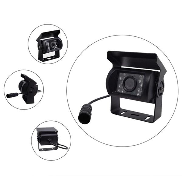 HP 1080P 360 Degree Rear View Car Blind Spot Camera With Monitor For Car Module USB