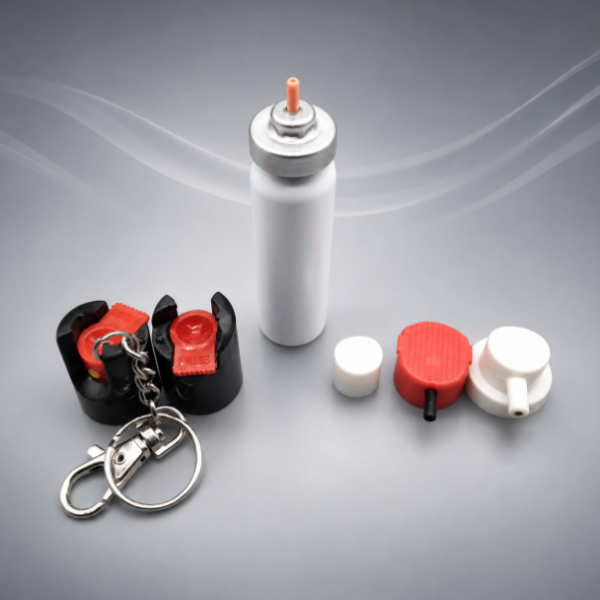 Configurable 20mm Aluminum Aerosol Valve Kit for Pepper Spray Packaging
