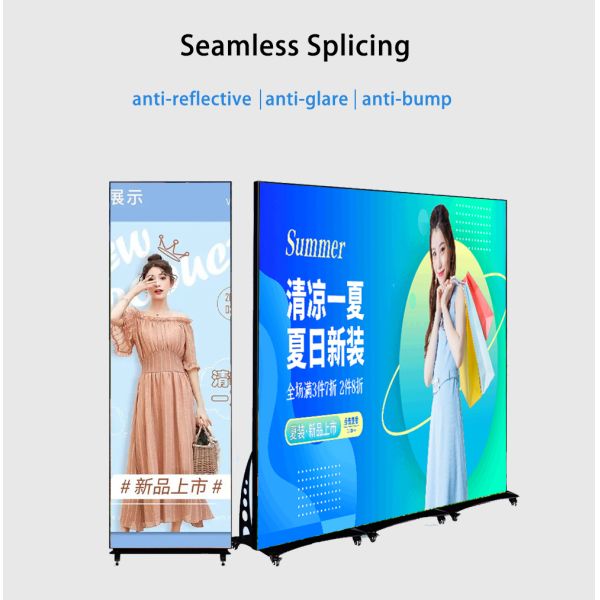 LED Touch Screen Display Foldable LED HD Digital Poster Display
