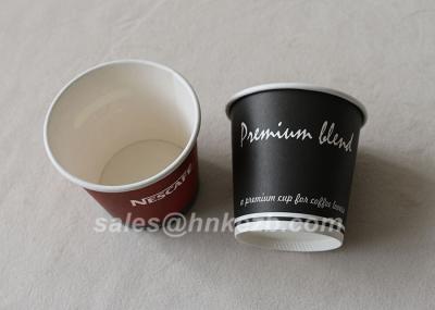 265ml PLA Biodegradable Compostable Paper Cups / insulated paper coffee cups