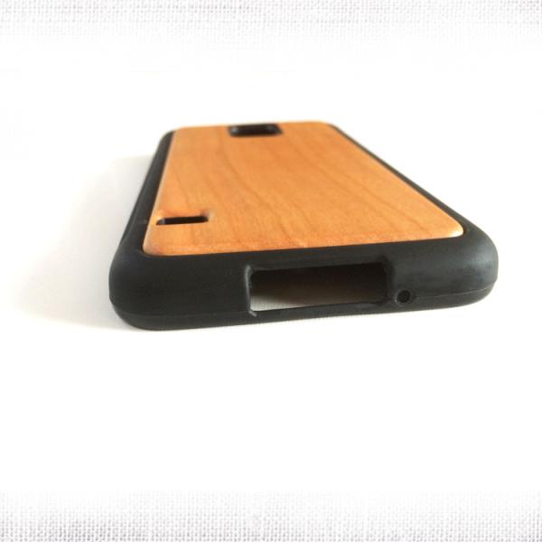 Galaxy S5 Samsung Wood Case , Mini Precision Made Hard Back Cover