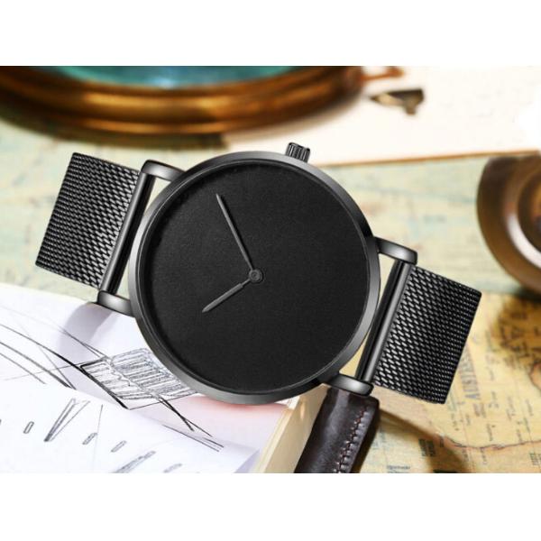 Дозор кварца роскошных людей, дозоры дела диапазона сетки нержавеющей стали случайные