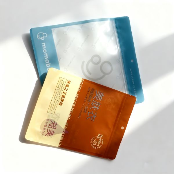 Custom Transparent Resealable Bag Matte Laminated Aluminum Foil Plastic Opp Bag Plastic Pouch Stand Up Bag Packaging