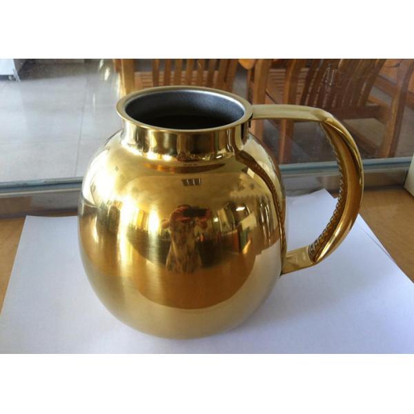 Stainless Steel Airline Hand Press Coffee Maker Pot SGS/FDA SS304