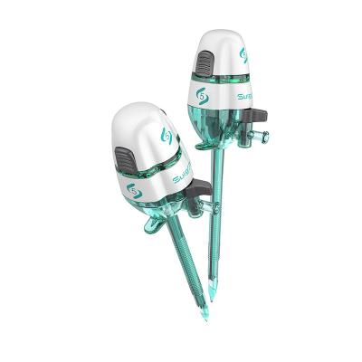 Trocar sans lame Laparoscopie Trocar jetable Instruments chirurgicaux jetables