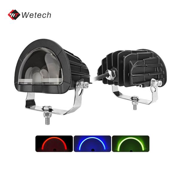 Lampe de travail LED étanche 40W pour chariot élévateur, feu arrière LED, lampe d'avertissement