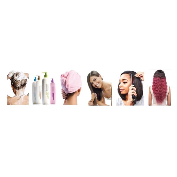 Ombre Color  Grade 7A Virgin Hair Bundles Spring Curl Fashion Style For Women