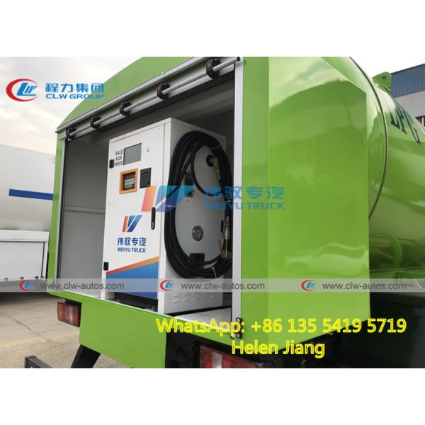 HOWO 6 Wheels 160HP 15000L RHD LPG Bobtail Tanker Truck