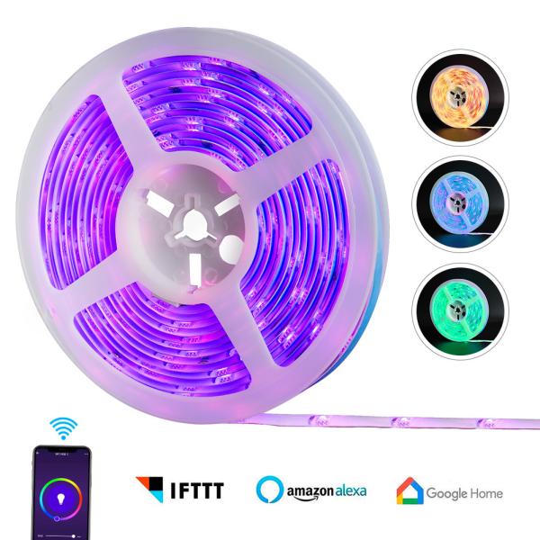 Dimmable DIY RGB Smart conduziu a tira com os 100 claros brancos frios - 240VAC
