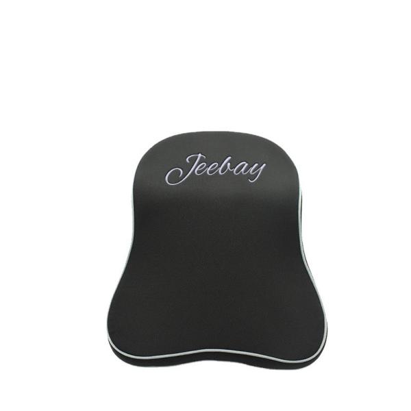 Black Custom LOGO Car Neck Support Pillow Memory Foam Ergonomic Orthopedic Neck Pillow