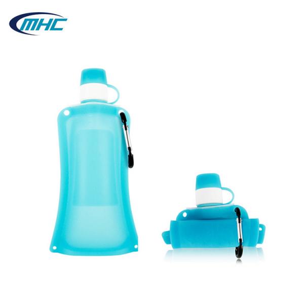 Мешок сумки силикона подгонянная двойная герметизируя складная питьевая вода 500ml