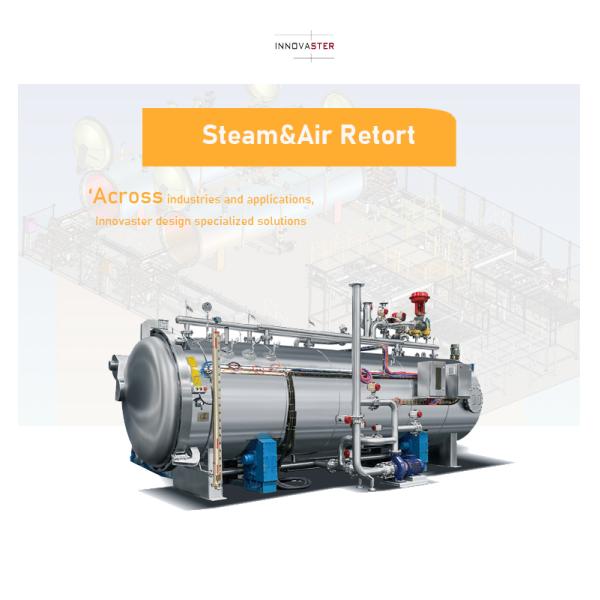 Medium Steam Automatic Retort Pressure Air Sterilizer Autoclave for Sterilization Needs