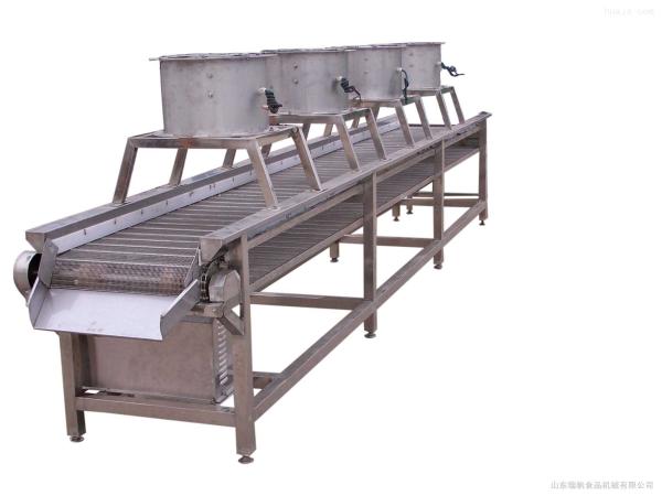                  Food Grade PU Belt 304 Stainless Steel White Color Food Belt Conveyor for Potato Chips Production             