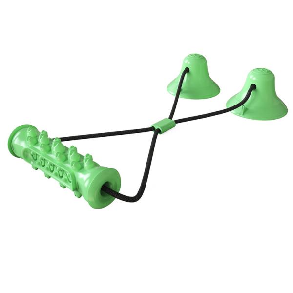 High Quality New Single Suction Cup Molar Ball Dog Toothbrush Teeth Cleaning Chew Toys For Pet