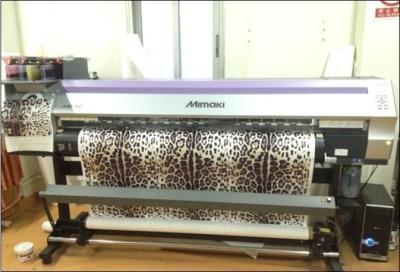 Impressora dupla da tela do mimaki da sublimação de KCMY, máquina de impressão da bandeira