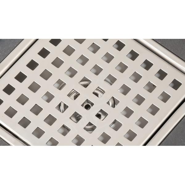 Luxury Bathroom Shower Accessories Floor Drain Premium Stainless Steel Fast Drainage