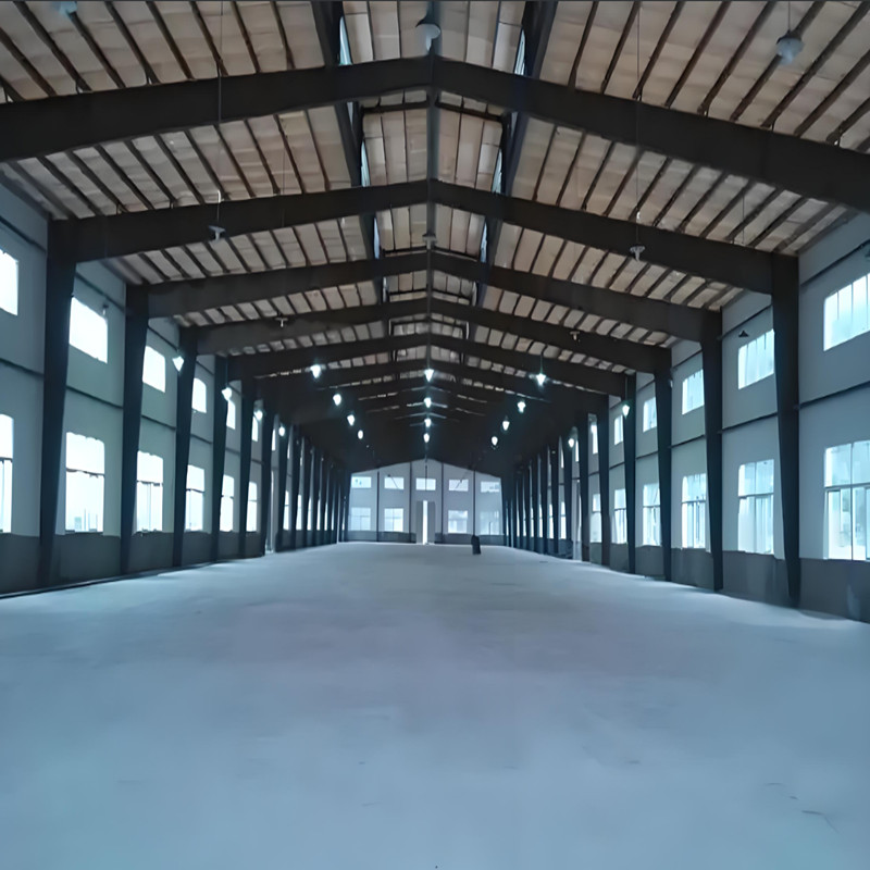 Metal Steel Structure Warehouse Prefab Logistics Building With Sliding Or Rolling Door
