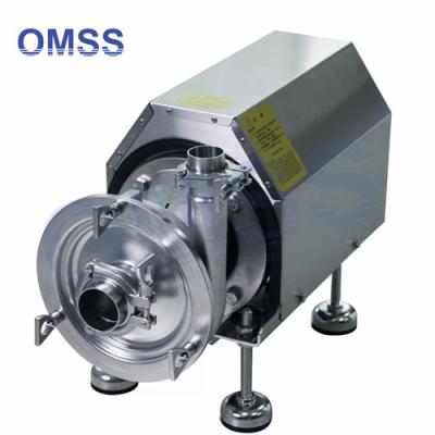 Bomba sanitária de aço inoxidável SS304 SS316L auto-primação centrífuga transferência de bebidas líquidas