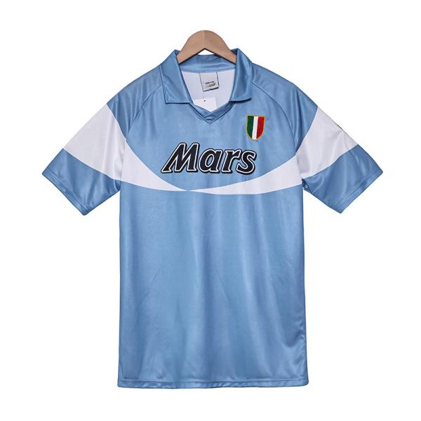 Napoli 1990 Retro Home Football Fans Jersey Maradona Shirts Ultimate Collection