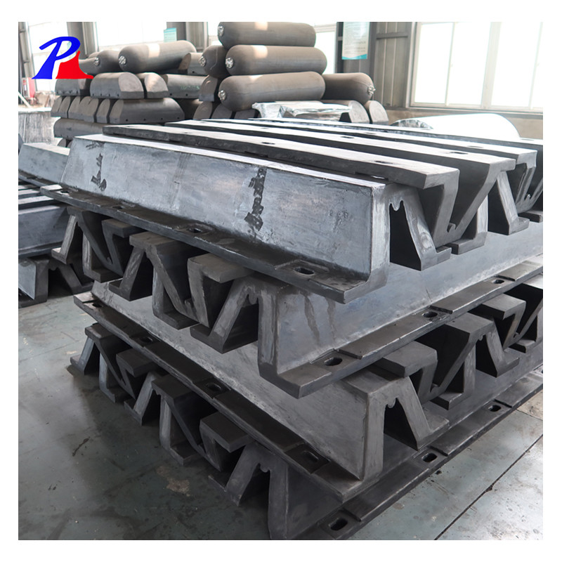 CCS/BV/SGS/ABS Certified Black Marine Fender Rubber Bridge V Type Super Arch for Dock