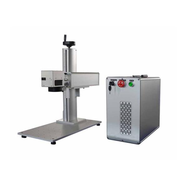 Гравировальный станок лазера волокна воздушного охлаждения для регистрационных н