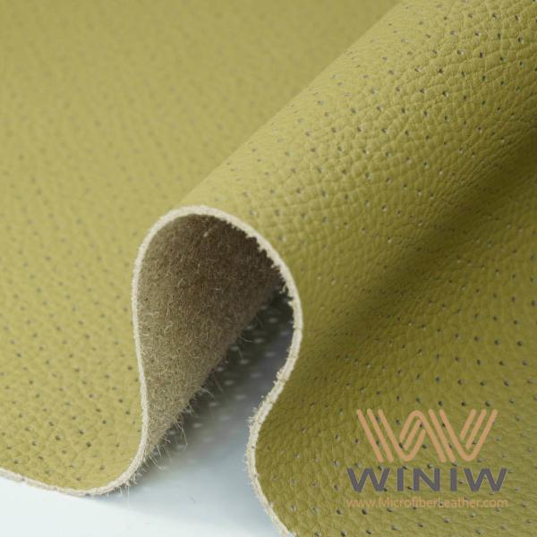 Perforated Textured PVC Synthetic Leather Automotive For Seat Covers