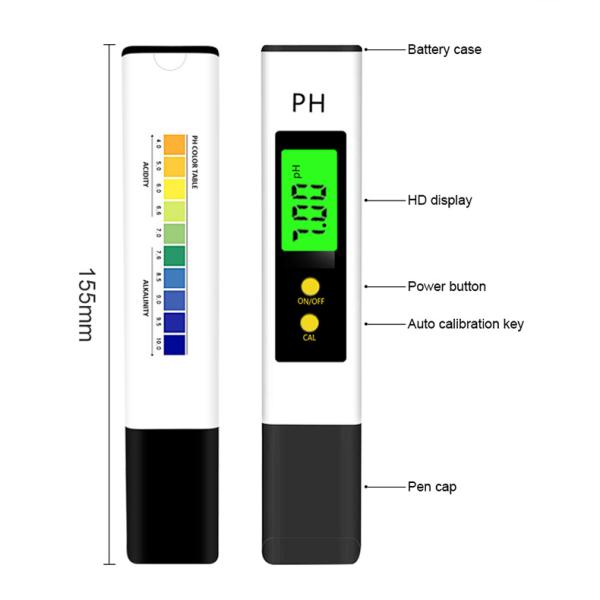 Wholesale Good Quality High Portable Digital PH Tester Meter