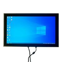 21,5 do cerco de aço inoxidável das lêndeas IP67 do monitor 1000 do LCD da polegada monitor áspero