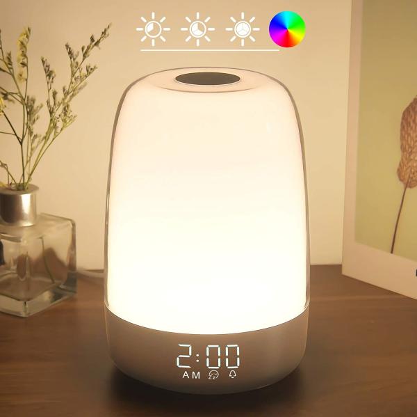 CE AL 05 Ambient Night Light Wake Up Night Light With Alarm Clock