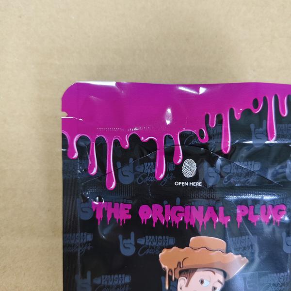 High-Definition Printing Customizable Graphics Child Resistant Bags With Visible Window For Pharmaceuticals Packaging.