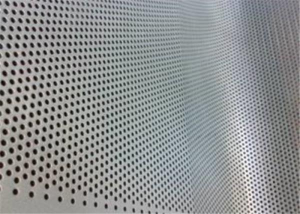 Commercial Perforated Metal Mesh Kitchen Wall Covering Long Service Life