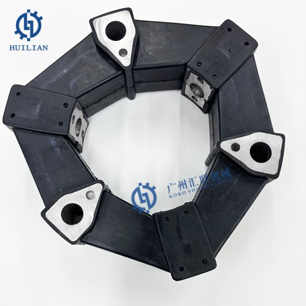 Excavator Flexible Rubber Coupling 90AS 4A 4AS 8A 8AS 16A 16AS 25A 25AS 30A 30AS 90A for Hydraulic Pump
