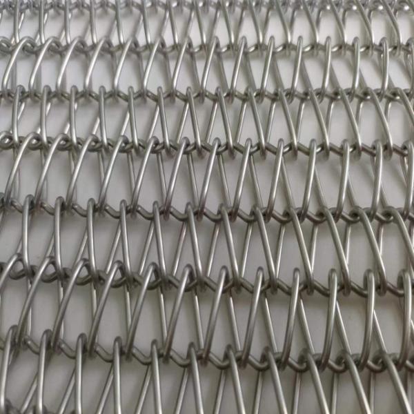 Anticorrosion Stainless Steel Spiral Wire Mesh For Room Divider Curtain