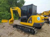 PC56 5300 kg Excavatrices compactes d'occasion Excavatrice Komatsu de seconde main 0,22 m3 Seau