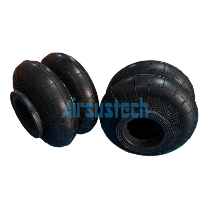 ø250 MM Natural O.D. Phoenix 2B 15 R Rubber Bellows Air Spring Double Convoluted
