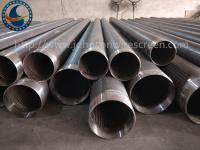 Vida de servicio larga del tubo de Johnson Vee Wire Screen Wire Wrapped de 40 ranuras