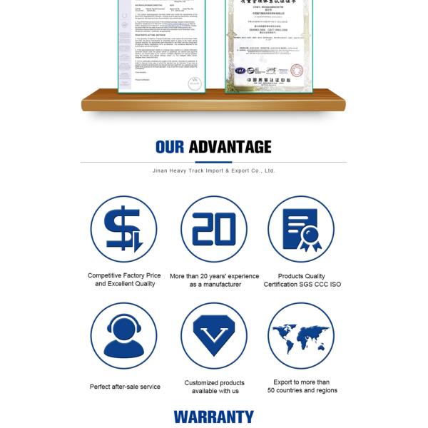 Chassis de camion à rouleaux 6x4 340 ch 10 roues Chassis de camion à décharges