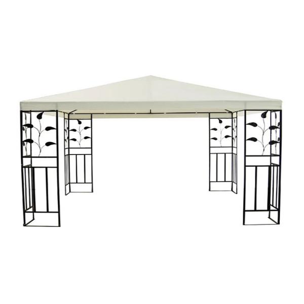 Polyester 3x3m 180g Steel Garden Gazebo Powder Coated