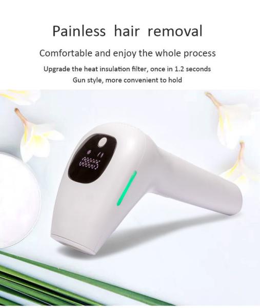 Professional IPL Hair Removal Machine 500000 Flash Pulsed 5 Speed Adjustable