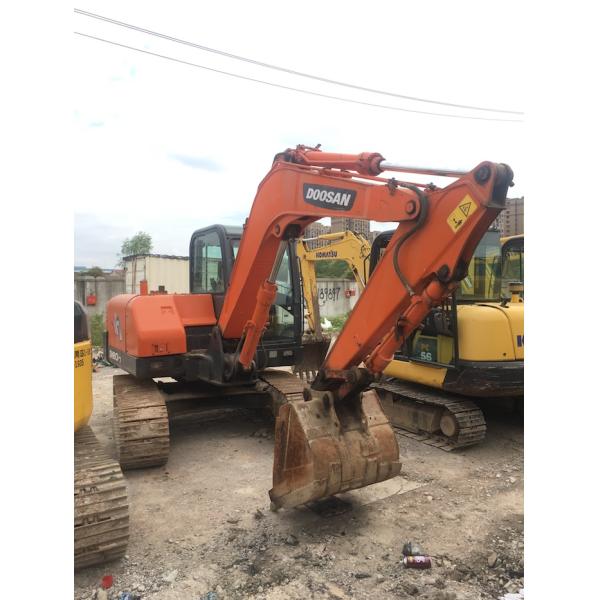 Используемый экскаватор ДХ80-7 Доосан мини/подержанное Доосан катили экскаватор