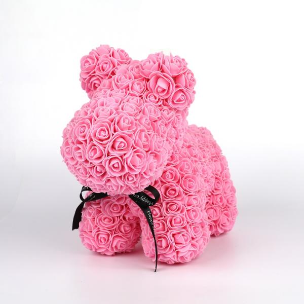 Wholesale Rose dog Price Artificial Flower Foam Rose Dog  Rose Animals dog rose