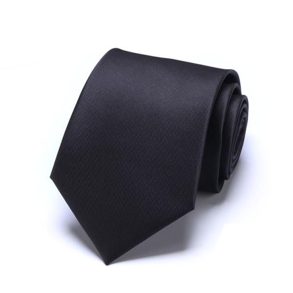 Fashion 100% Silk Necktie Navy Blue Stripe  Business Neck  Ties