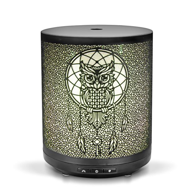Essential Oil Bpa Free Ultrasonic Metal Aroma Diffuser For Yoga Room
