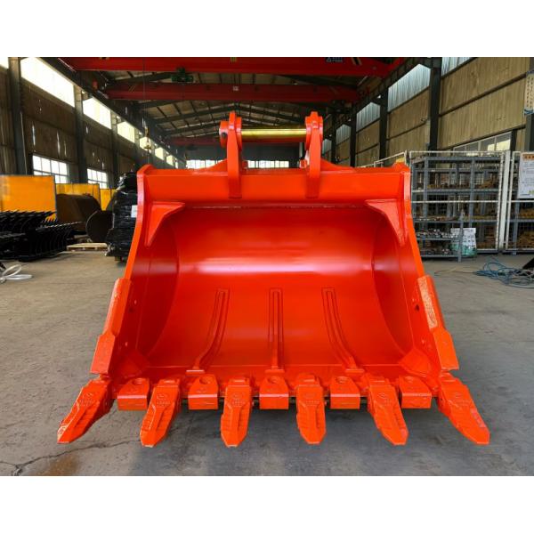 Premium Steel Excavator Rock Bucket Heavy Duty Rock Bucket  Intensive Rock Digging