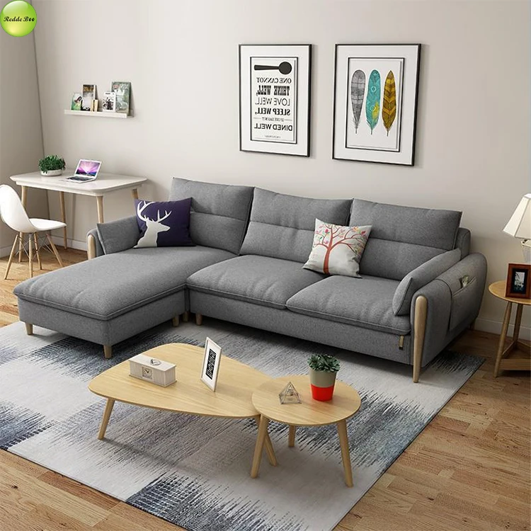 Heavy Duty Corner L Shaped Sectional Sofa Couch Recliner Low Profile