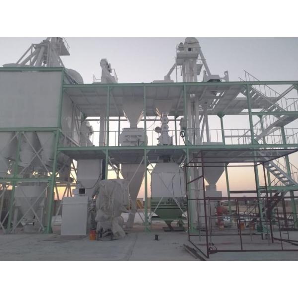 Poultry Animal Feed Pellet Processing Line Machine 380V Automatic