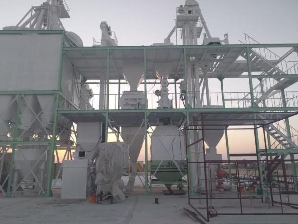 160 Kw CPM Model Animal Feed Pellet Production Line 415V Processing Machine