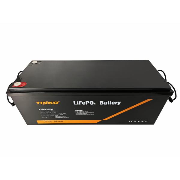 5.12kwh Batería de alta energía 24V 200AH Lifepo4 para almacenamiento de energía solar